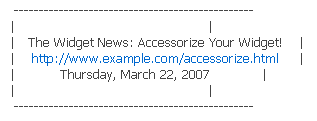 In Another Email Program, The Sides Don't Line Up Right