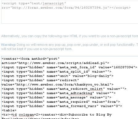 Form HTML