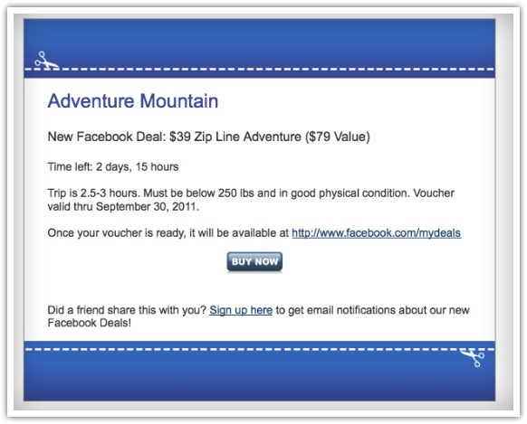Facebook Deals