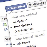 Facebook's Subscribe Button: What's to Like? Facebook's Subscribe Button: What's to Like?