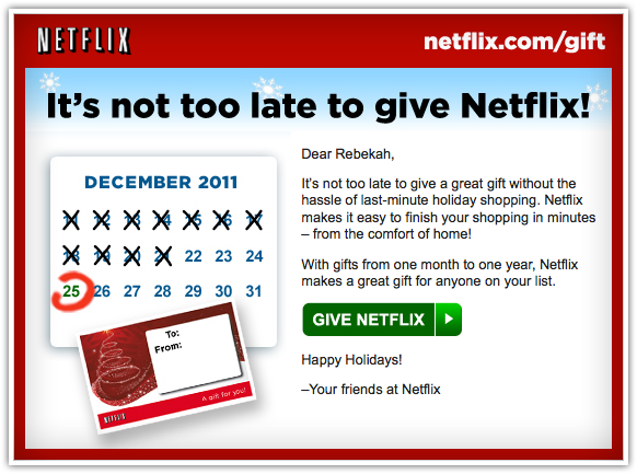netflix last minute