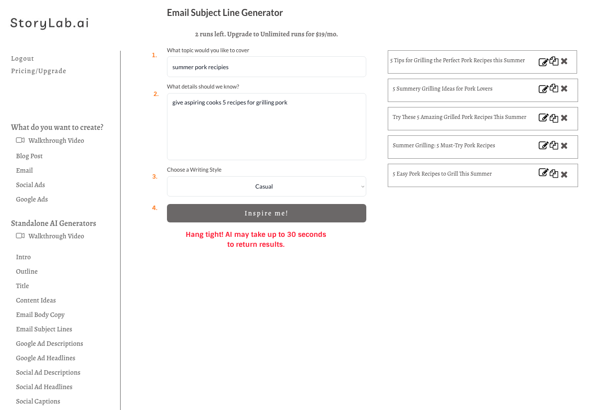 Best Email Subject Line Generators Aweber