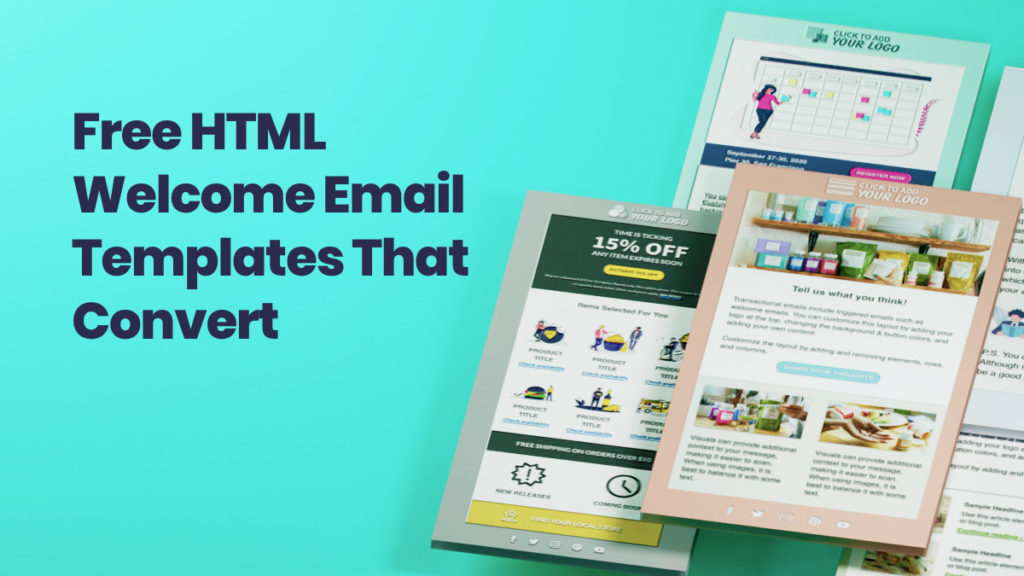 Free HTML Welcome Email Templates