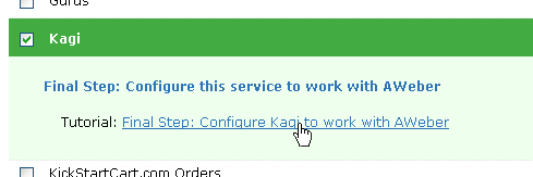 Integrate Kagi Instructions