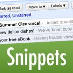 email snippets