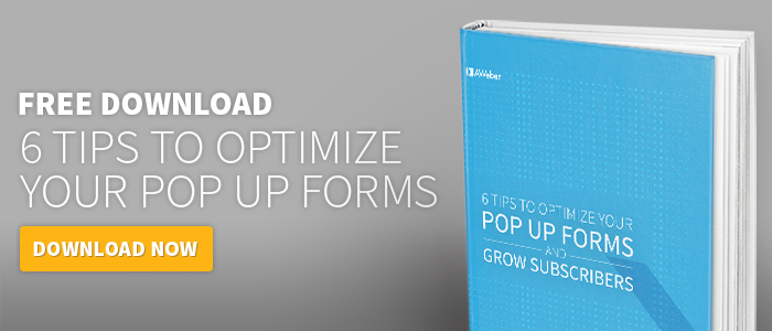 optimize your pop up forms