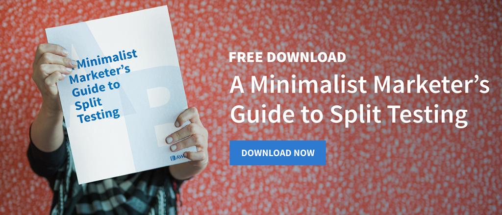 Minimalist Marketer's Guide to Split Testing