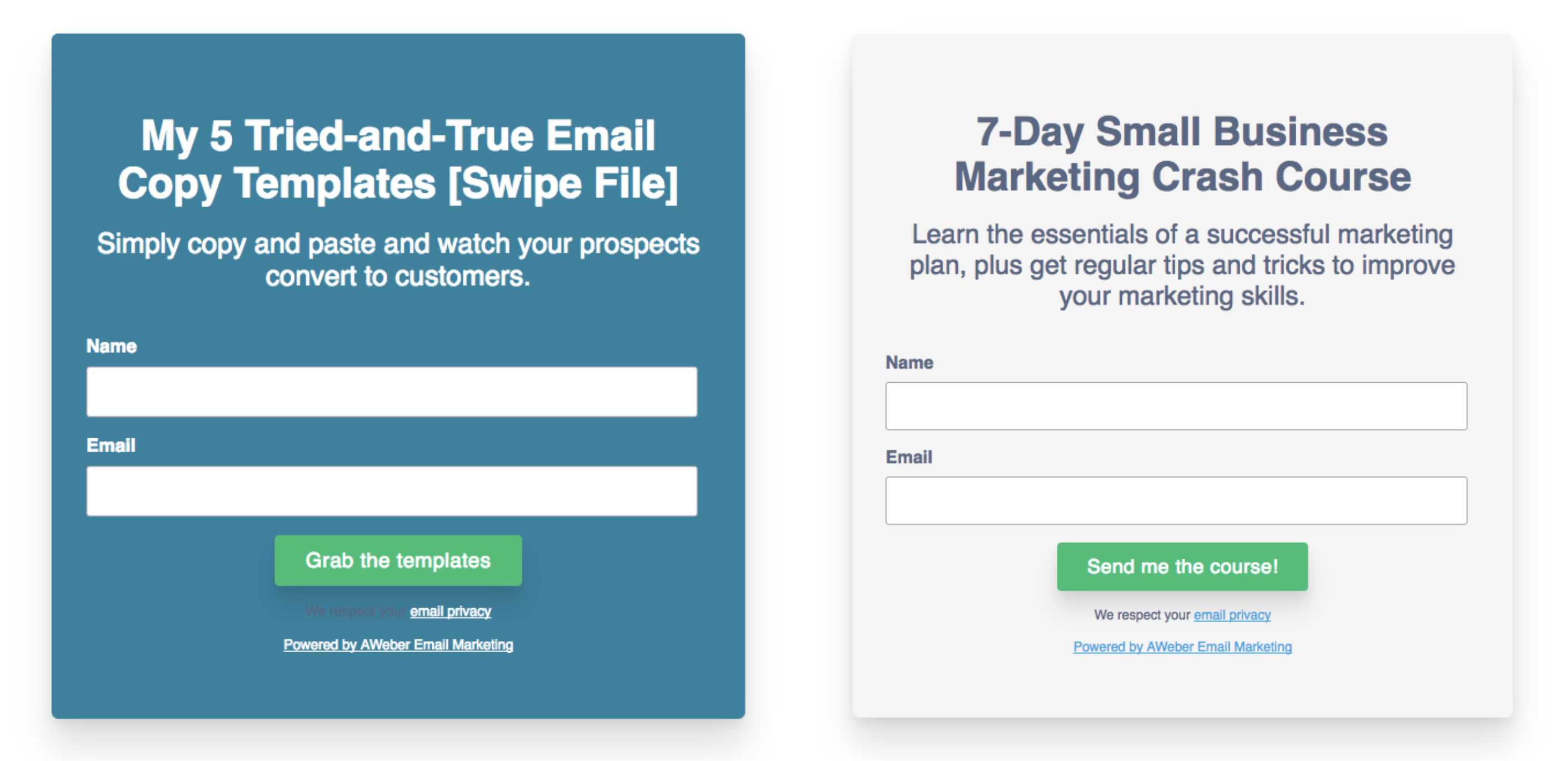 Segment subscribers based on the incentive they signed up for