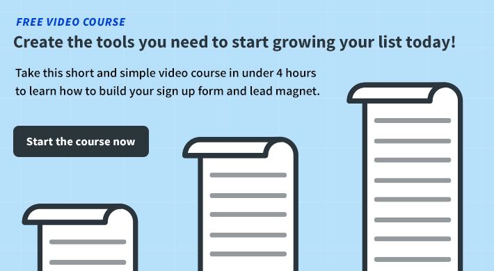 email list growth course