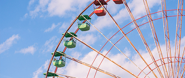 Featured image of a ferris wheel for message editor post