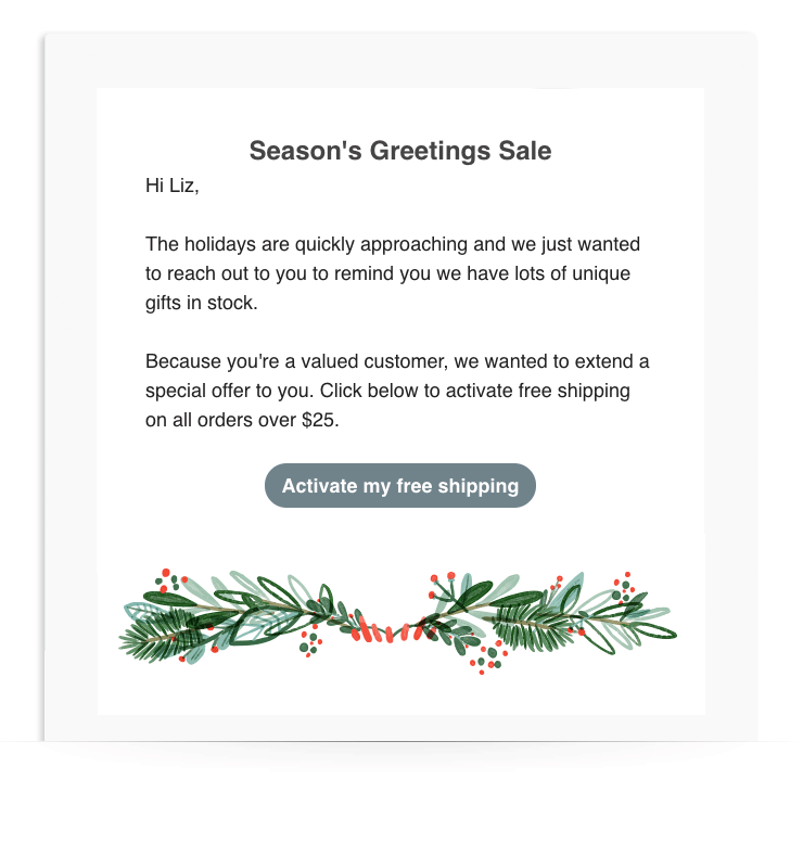 Holiday Email GIF