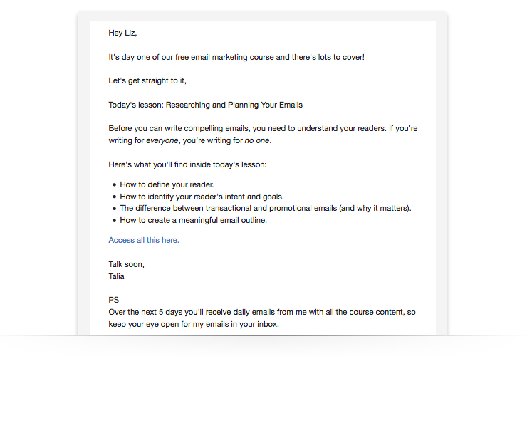 21 Creative Email Ideas for People Who Don't Like to Write | AWeber