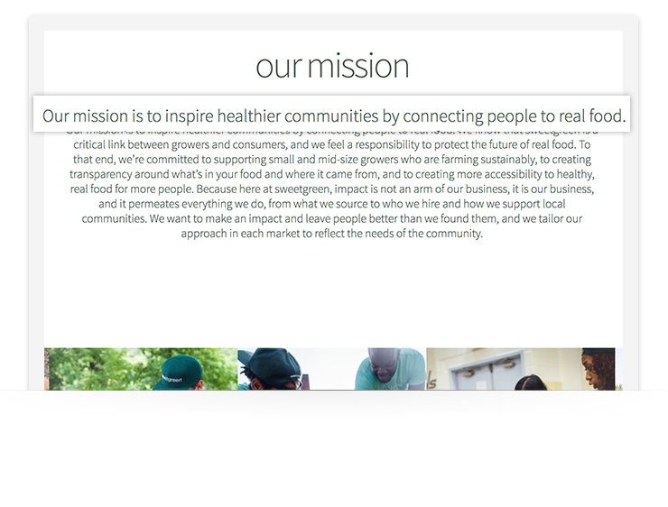 example of a mission statement