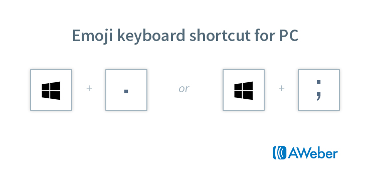 emoji keyboard shortcut for PC