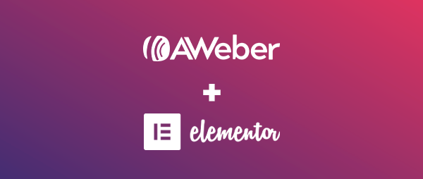 AWeber and Elementor
