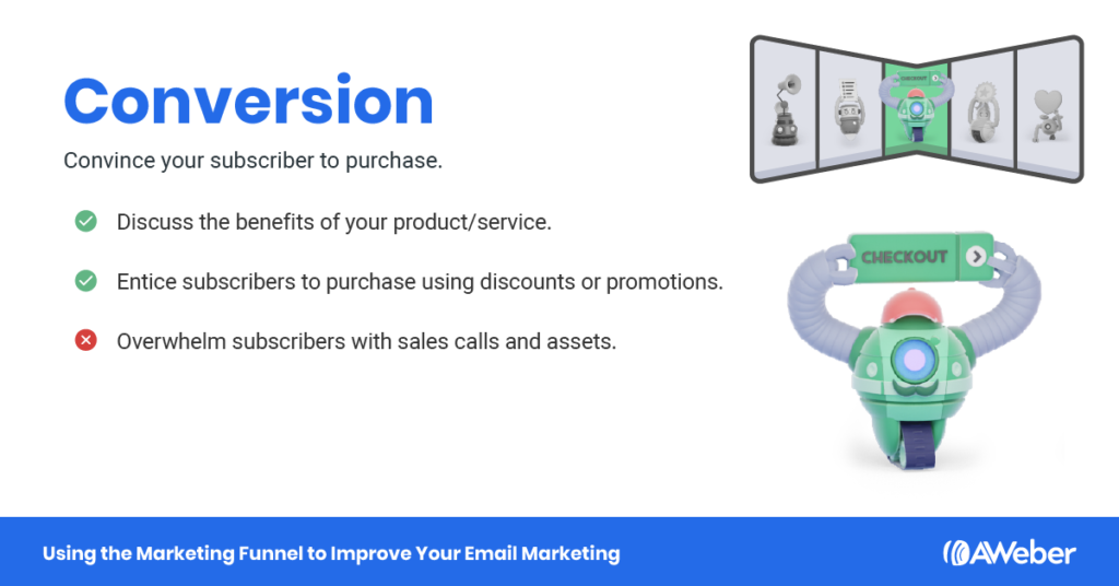 marketing funnel stage 3 conversion