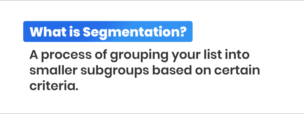 what is segmentation definition