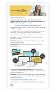 8 Emails to Get More Sales This Black Friday & Cyber Monday | AWeber