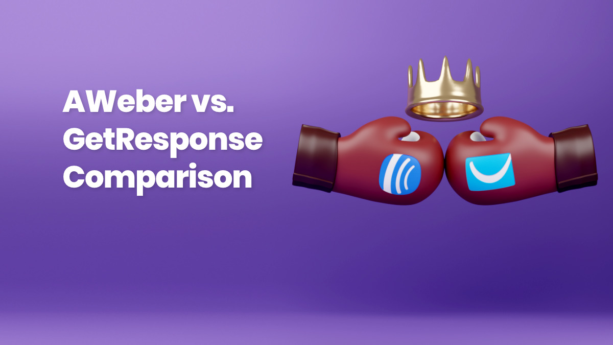 AWeber vs GetResponse comparison