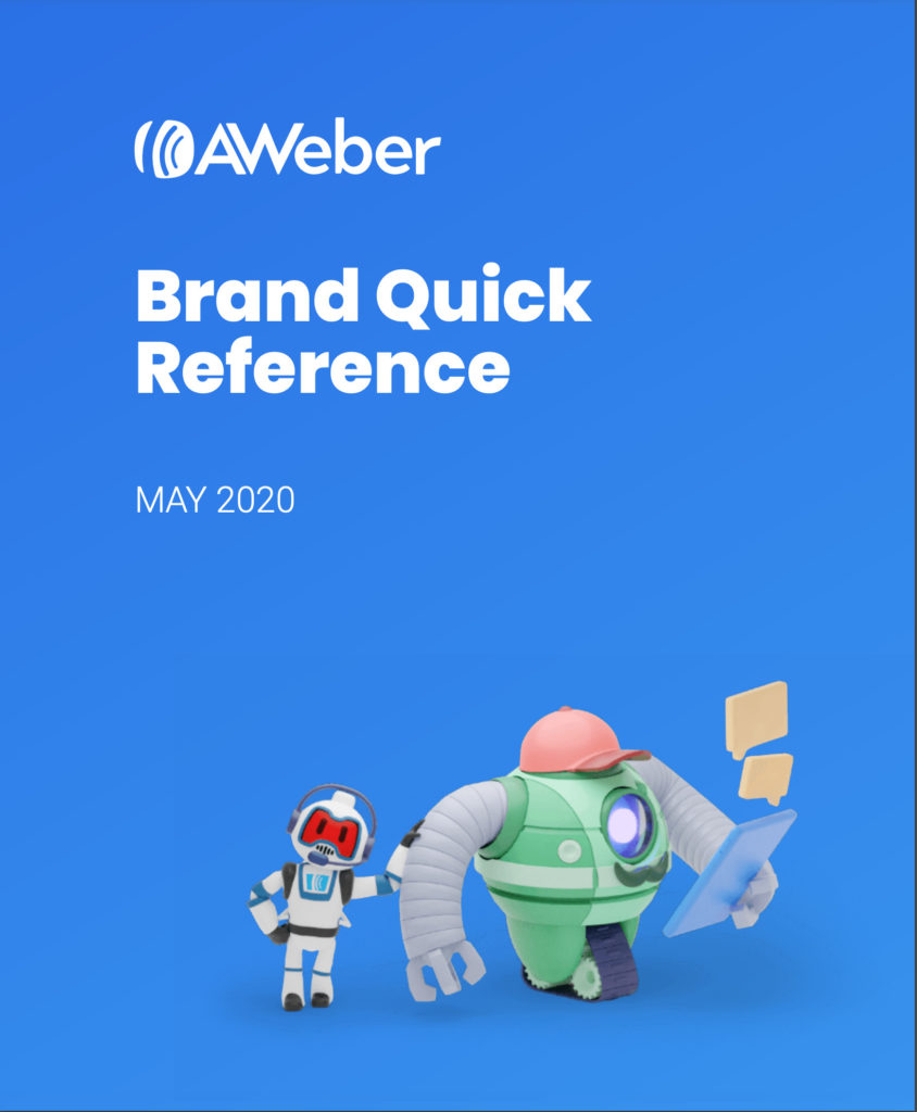 AAWeber Brand Guide cover