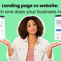 Landing page vs website which one does your business need