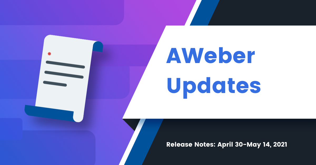 What's new at AWeber