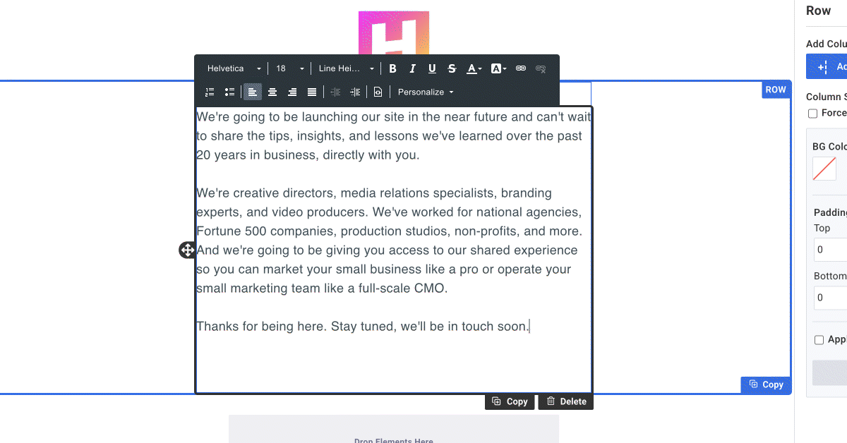 A Fresh New Look for the Message Editor