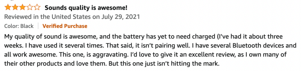 Review of a book on Amazon