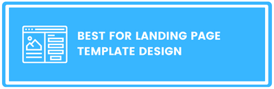 Landingi - best for landing page template design logo