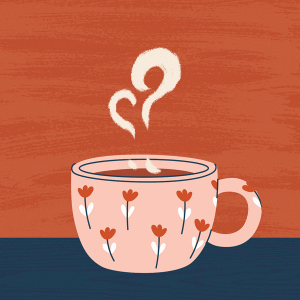 Warm cup of coffee GIF
