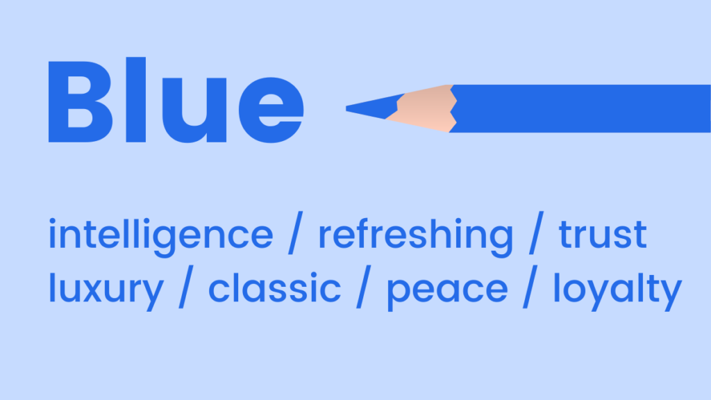 The meaning of the color blue