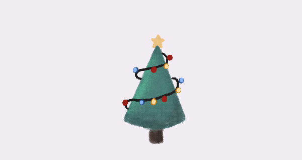 free gif christmas tree with lights
