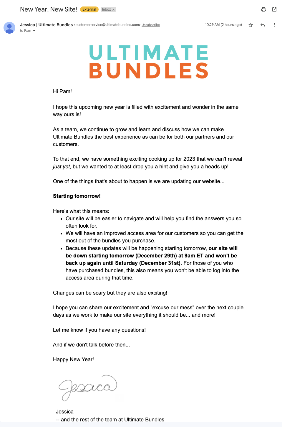 Everything you need to send the perfect Happy New Year email Aer