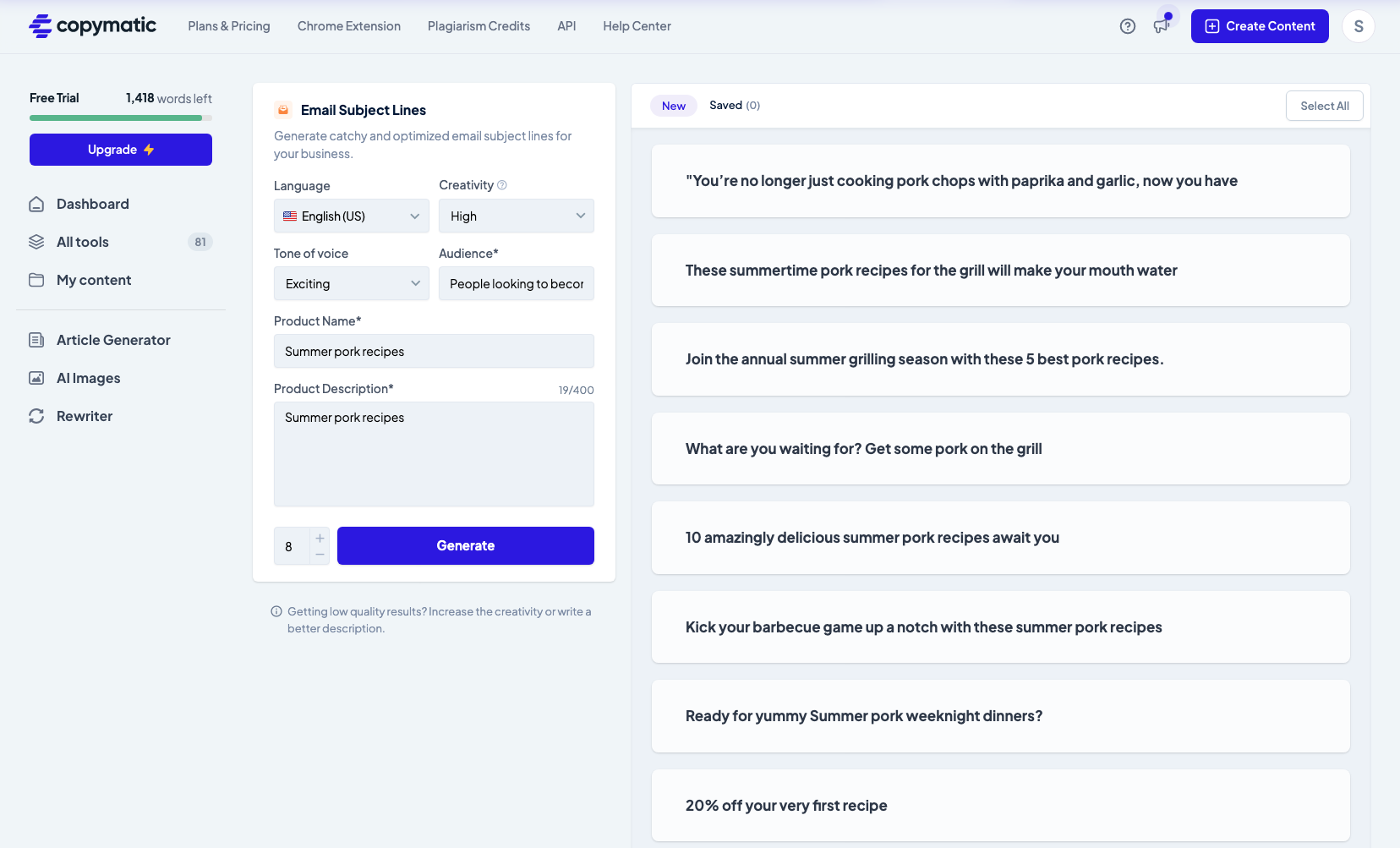 9 Best Email Subject Line Generators | AWeber