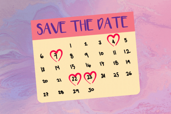 Save the date Wedding GIF