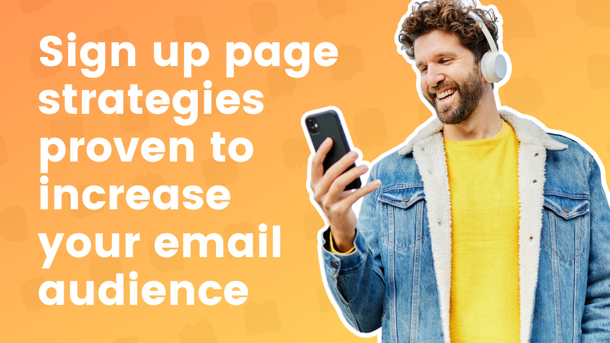 Signal Up Web page Methods Confirmed To Improve Your E mail Viewers