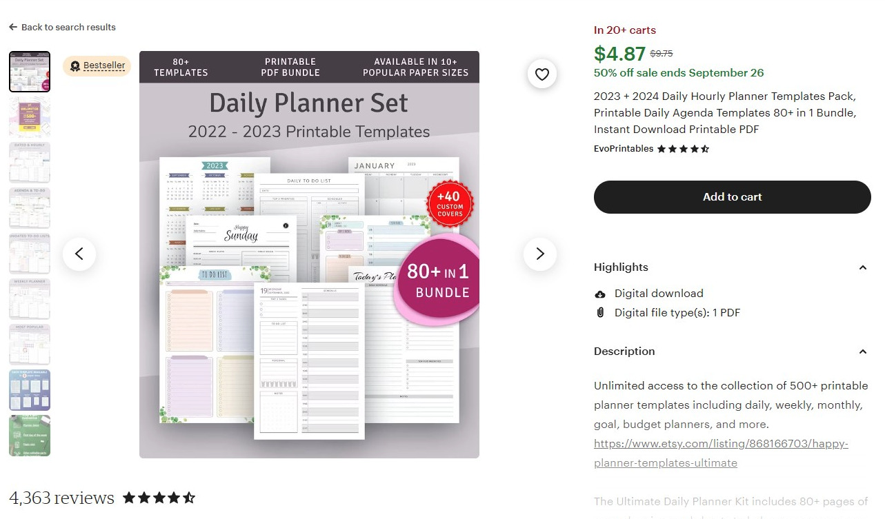 How to Sell Digital Downloads on Etsy to Grow Your Passive Income | AWeber