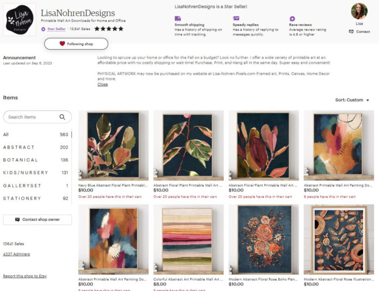 How to Sell Digital Downloads on Etsy to Grow Your Passive Income | AWeber