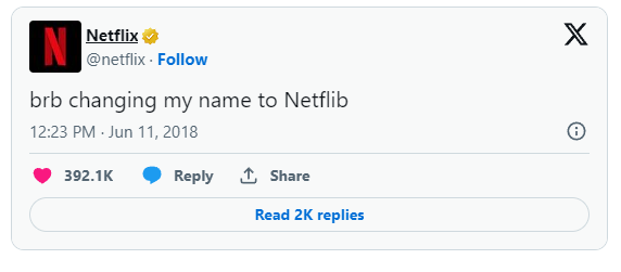 Netflix weighing in on IHOP's marketing campaign