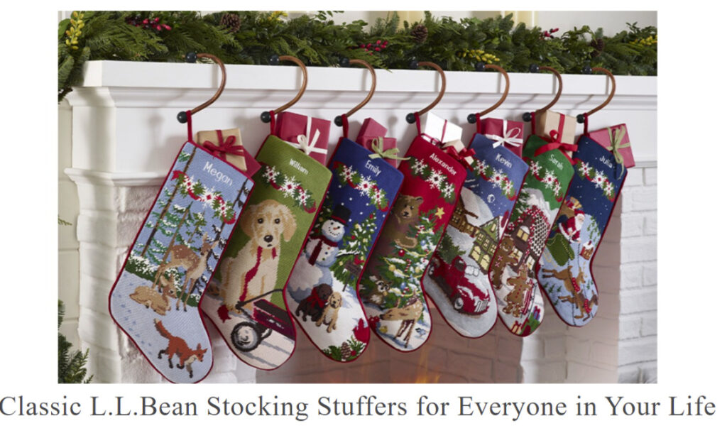 LL Bean stocking stuffer Black Friday marketing campaign