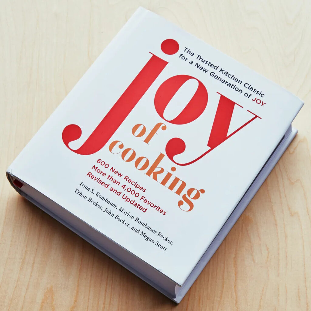 Picture of "The joy of cooking" book