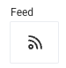 Feed element icon in the AWeber account
