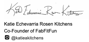 Example of an email signature