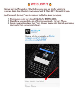 How to Write an Apology Email Due to a Mistake | AWeber