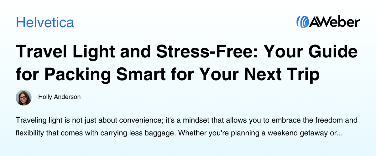 19 Best fonts for blogs: How to create eye-catching, readable content ...