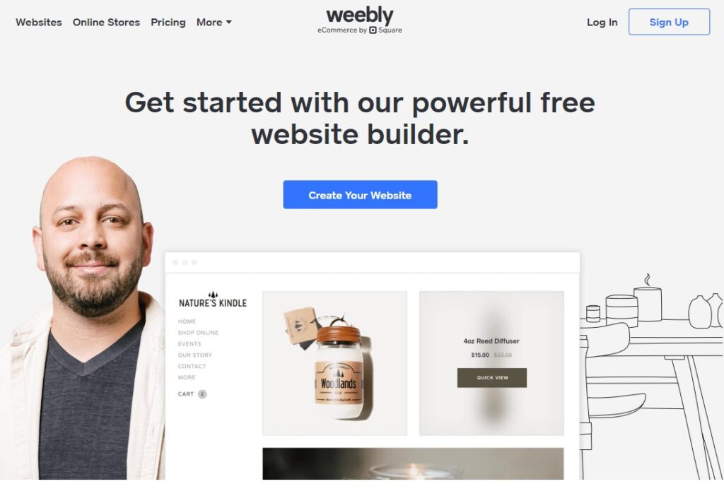 Weebly website builder
