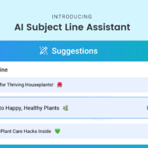 Write better subject lines with AWeber's NEW Subject Assistant