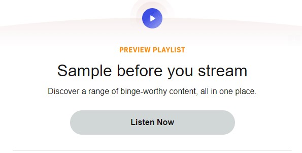 Audible promotional email