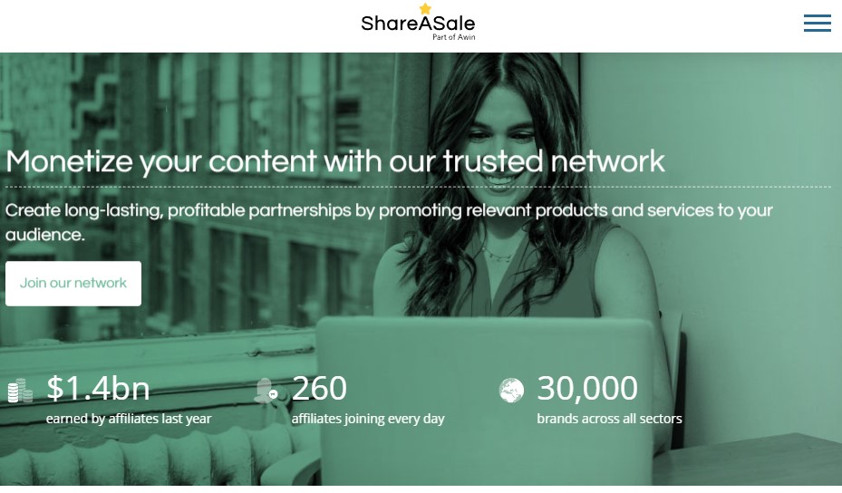 ShareASale affiliate marketing platform
