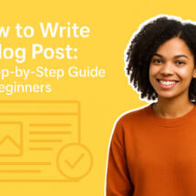 How to write a blog social sharing image